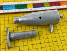 Marmitta per motori a scoppio + collettore - vintage modellismo