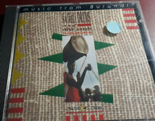A/V-THE SACRED DRUM AND OTHER SOUNDS (BURUNDI) *CD NEW NOT SEALED NUOVO 