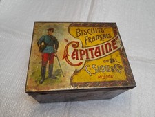 Scatola vintage in lamiera di