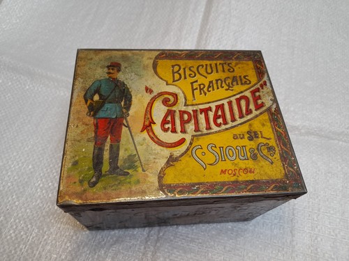 Scatola vintage lamiera di - scatola,