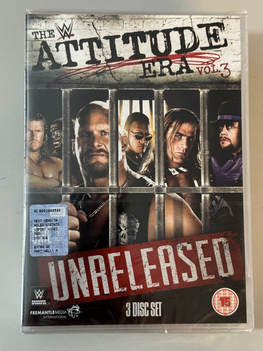 Dvd wwe attitude era - dvd, 3