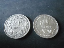 MONETA DA 2 FRANCHI SVIZZERI