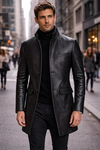 Cappotto trench uomo vera