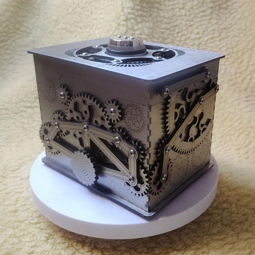 Cassaforte vintage forma di - vintage,