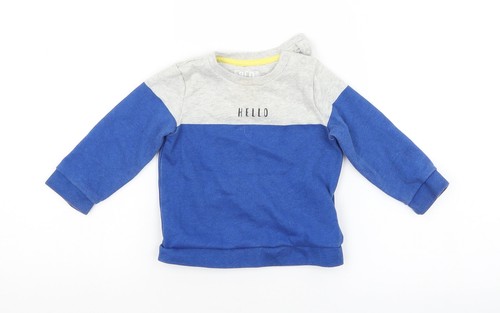 Maglione f7f bambino blu misto - maglione,