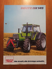 Brochure Deutz DX 145 Brochure