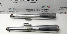 coppia marmitte marmitta scarico terminale MOTO GUZZI V35 V 35 V50 V65 350 500