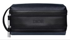 Dior borsa da toeletta blu