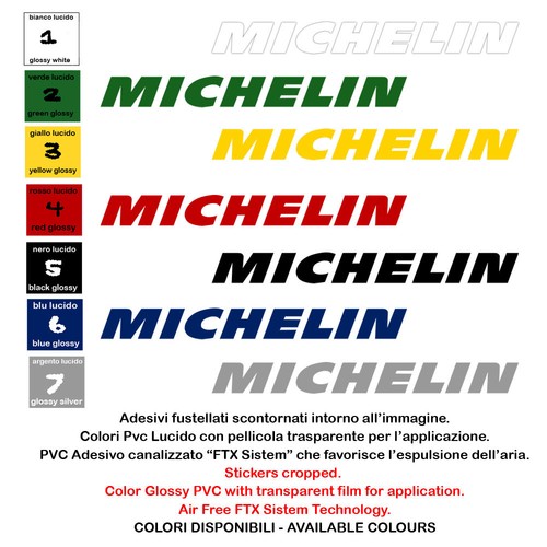 Michelin adesivi pvc auto