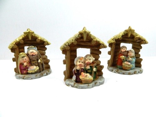 Mini presepe con natività - natività, cm