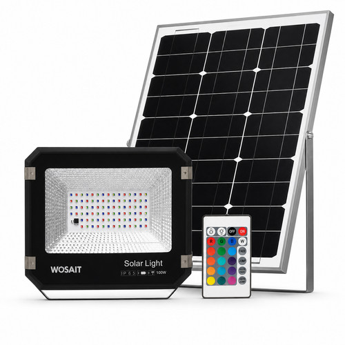 Maka faro led solare rgb - maka, 100w