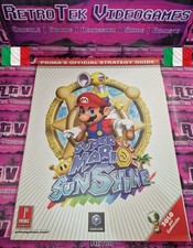 🇮🇹 GUIDA STRATEGICA SUPER MARIO SUNSHINE ED. ITALIANA COP. FLESSIBILE PERFETTA