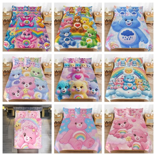 Care bears cartoon duvet cover - cartoon,