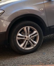 4 Cerchi In lega 40300BR07A 6,5j x 17H2 Et 40 Nissan Qashqai 2006-2014