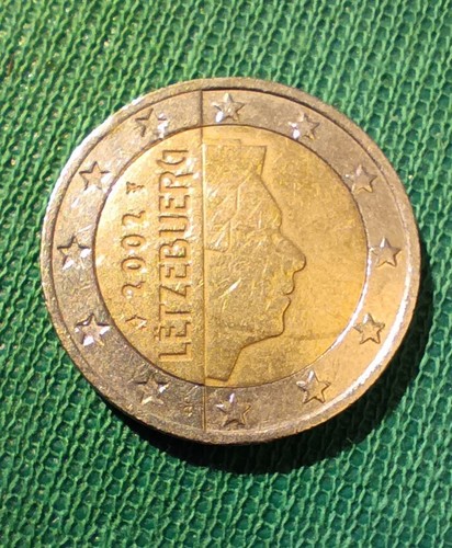 Moneta euro letzebuerg 2002 - moneta,