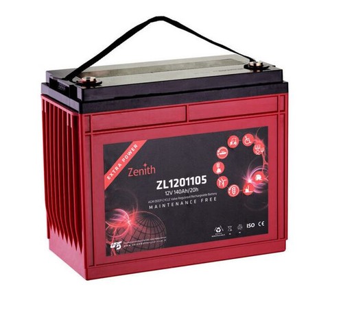 Batteria servizi agm zenith - servizi,