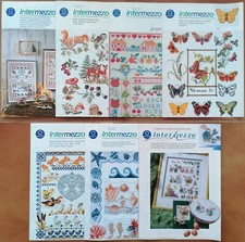 Schemi vari punto croce ricamo. Intermezzo. Coats. Rari. Illustrati a colori.