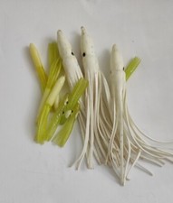 Artificiali  Pesca Traina Mare Esche Spigola Ricciola Serra In Gomma Siliconiche