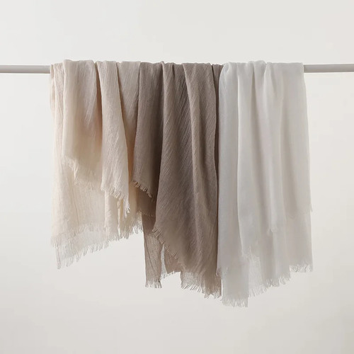 Sciarpa donna lino cotone
