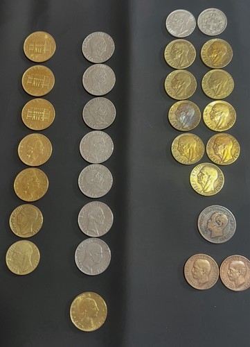 Lotto monete italia - italia, in