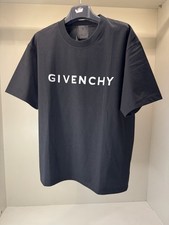TAGLIA-SIZE L GIVENCHY T-SHIRT UOMO-MAN BLACK-NERO STAMPA