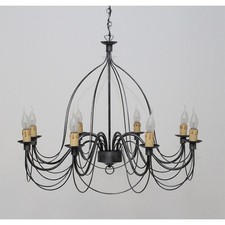 Lampadario sospensione ferro