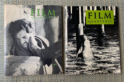 Film quarterly spring 1960 - 1960,