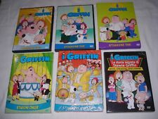 I GRIFFIN STAGIONE 1-2-3-4-5+ FILM STORIA SEGRETA STEWIE GRIFFIN DVD COME NUOVI