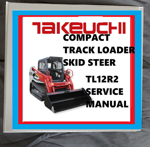 Takeuchi tl12r2 track loader - tl12r2,