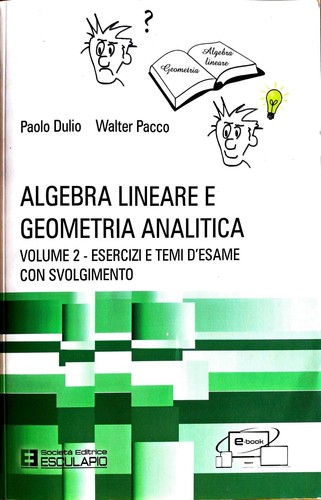 Algebra lineare geometria - lineare, e