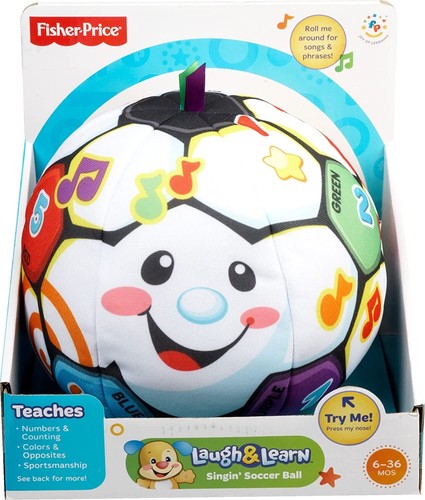 Pallone calcio fisher price - da,