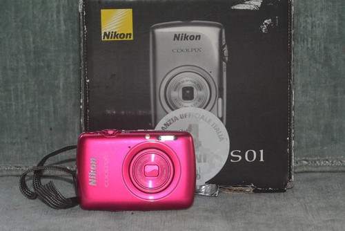 Nikon coolpix s01 red - nikon, non