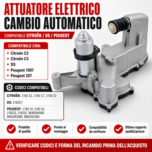 Attuatore elettrico cambio - attuatore,