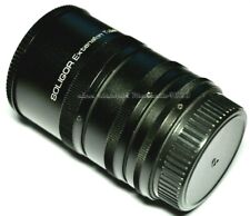 ★SOLIGOR EXTENSION TUBE SET AUTOMATIC M42 P/U (Pentax,Mamiya,Zenit) 12/20/36 mm★