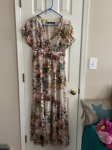 Zara frontal maxi dress - zara,