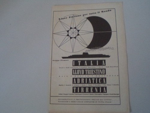 Advertising pubblicità 1953 - pubblicità,