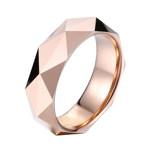 Anello acciaio inox - , rombi