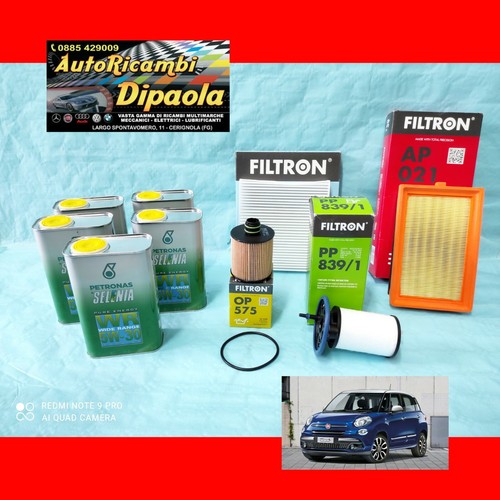 Kit tagliando fiat 500l 6 - tagliando,