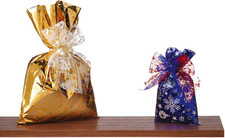 100 Buste Regalo Metallizzate