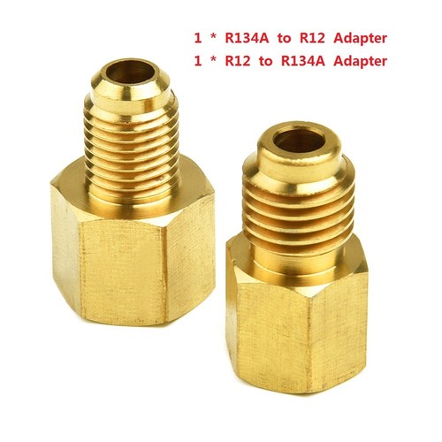 2pcs r12 r134a - 2pcs, adattatori