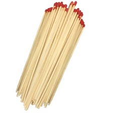 60 Fiammiferi extra lunghi cm 27 per Caminetto Stufa Barbeque in legno ecologico