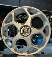 4 CERCHI IN LEGA ORIGINALI ALFA ROMEO 147 MONODADO DA 17 5901427 e 5901469