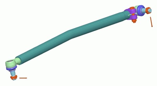 Barra sterzo lemförder 37324 - barra,