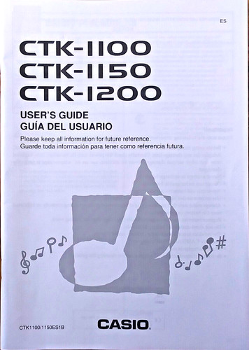 Casio ctk 1100 - ctk-1100, ctk-1150