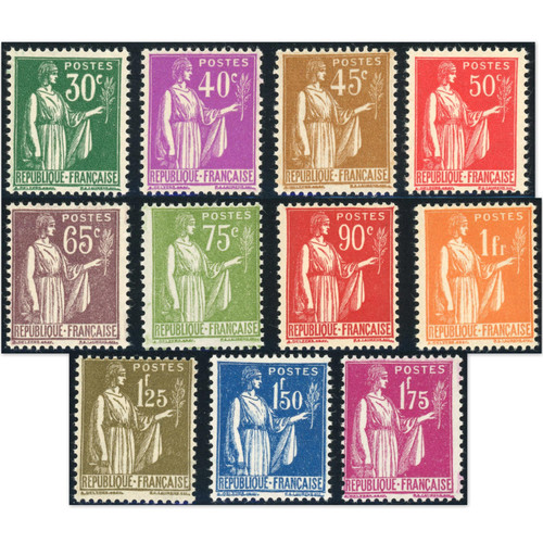 Francia serie completa pace - francia,