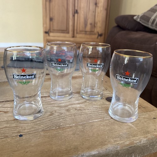 Heineken glasses set 4 - heineken,