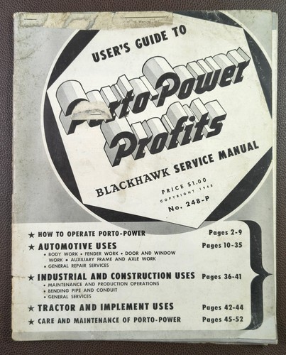 Blackhawk mfg 1948 - mfg.,