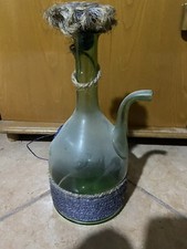 bottiglia antica vetro verde