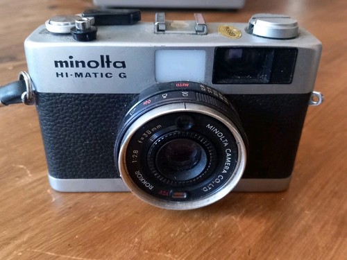 Minolta matic fotocamera - minolta, hi-matic