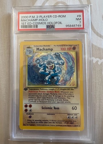 Pokemon machamp set base - base, 1